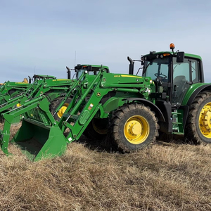 ผู้จัดจำหน่ายที่ได้รับการยืนยันสำหรับรถตักล้อยาง JOHN DEERE 6145M 640R ปี 2018 มือสอง พร้อมอุปกรณ์จับยึด - Product Image 6