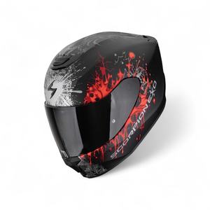 Casco Integral Retro EXO-391 Talla XL con Doble Visor, Diseño Predator, Material PC PP para Motocicletas y Motocross, Nuevo en Caja - Product Image 1