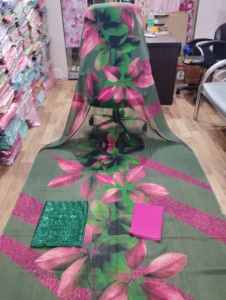 Allemagne Coton Imprimé Numérique Style Africain Regular Wear Shirt Somalian Dirac Set Dress Woven Techniques Wholesale Only - Product Image 3