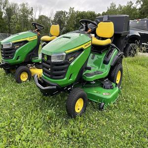 เครื่องตัดหญ้าแบบใช้น้ำมันเบนซิน 2 จังหวะ ยี่ห้อ John Deere รุ่นปี 2025 ควบคุมด้วยรีโมท ระดับอุตสาหกรรม สำหรับงาน DIY พร้อมถังเก็บหญ้า 100 ลิตร สำหรับตัดหญ้าในบ้าน - Product Image 6