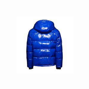 Chaqueta de plumón reversible de alta calidad para hombre con cuello alto de tela transpirable Diseño acolchado resistente al agua para invierno - Product Image 2