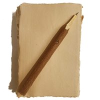 Diario de Tapa Dura de Cuero Vintage NEW ERA, Encuadernación de Hojas Sueltas, Papel con Borde Rústico Antiguo, 80 Hojas, Cuaderno de Dibujo en Blanco