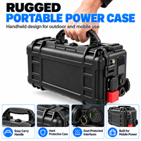 Kedatangan Baru 2027 Baterai LiFePO4 Portabel 12.8V 100Ah 1280Wh Sumber Daya Luar Ruangan JK BMS USB-C PD Anderson 50A RV Camping