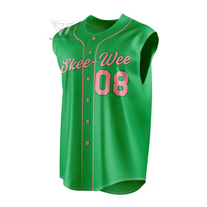 Alfa GRIEGO | Kapa | Alpha AKA Sorority Ropa Listo para enviar Bordado Sin mangas Béisbol Jersey Softball Chaleco - Product Image 1