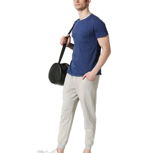 Pantalones Deportivos Unisex con Cordón de Color Sólido, Logotipo Personalizado Bordado, Diseño Único, Pantalones Deportivos con Cintura Elástica, Resistentes al Viento - Product Image 3