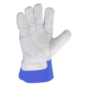 Guantes de trabajo de cuero de vaca de hombro selectos de alta calidad, trabajo de seguridad industrial resistente, protección de manos ignífugo - Product Image 5