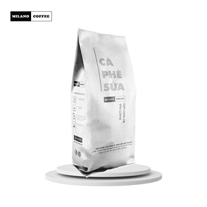 Café Milano Premium al por Mayor, Café Molido de Alta Calidad con Sabor a Leche y Avellanas, Tueste Intenso, 1 kg |   Sostenible y Ecológico - Product Image 4