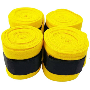 OEM Service Horse Fleece Leg Bandages Durable Material Adhesive Bandage Wraps Low Price Horse Protection bandage - Product Image 4