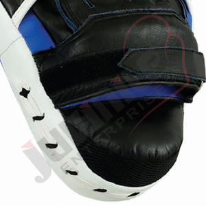 High Quality Lightweight Cowhide Leather Boxing Focus <b>Pads</b> Breathable Wholesale Jab Mitts with Hook For MMA Karate Taekwondo - Product Image 3