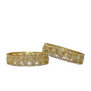 Conjunto de brazalete de metal de joyería de moda de calidad superior de último diseño para mujer, ropa festiva de boda para exportación - Product Image 2