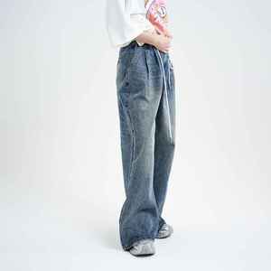 กางเกงยีนส์ขายาวน้ำหนักเบาของผู้หญิงกางเกงยีนส์ขายดีของผู้หญิงกางเกงผ้าฝ้าย100% - Product Image 3