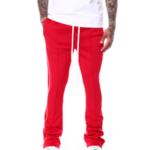 Nuevos pantalones apilados Joggers personalizados de alta calidad para hombres Pantalones apilados de tendencia para hombres de nuevo diseño - Product Image 1