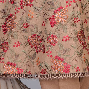 Vestido DE LINO DE mujer india de último estilo, vestidos paquistaníes y traje Punjabi, ropa de mujer de seda informal a la moda para fiestas - Product Image 4