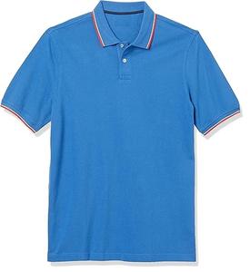 T-shirt polo à bas prix pour hommes coupe ajustée et respirante vente à chaud de vêtements d'extérieur décontractés logo personnalisé polo pour hommes à vendre - Product Image 6