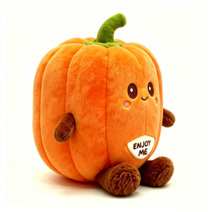 Peluche de calabaza personalizado, juguete de calabaza de peluche, lindo animal de peluche de calabaza, peluche de fruta de otoño - Product Image 4
