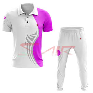 Calidad Premium tamaño personalizado cómodo nuevo diseño de moda Cricket uniforme Venta caliente diseño clásico Cricket Outfit - Product Image 2