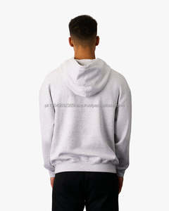Sweat-shirt à capuche et sweat-shirt pour homme, marque privée personnalisée, design sur mesure, surdimensionné, en molleton de coton lourd 400 g/m² - Product Image 3