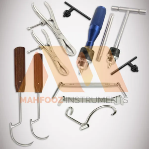 Instruments orthopédiques, ensemble de 9 pièces, instruments chirurgicaux, instruments orthopédiques - Product Image 3