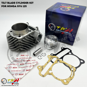 Kit cylindre-Piston, pour moto de course GY6 125, cylindre - Product Image 1