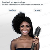 Sèche-cheveux 1600W Duet Blowdry 2 en 1 Bigoudis Brosses chaudes Redresser Duet Styler BLDC