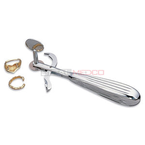 Cortador de anillo de dedo profesional de alta calidad, mango de agarre de acero inoxidable de 6 pulgadas, eliminación segura de anillos atascados, joyería, Piercing para el cuerpo - Product Image 1