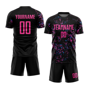 Nouveau maillot de football personnalisé de haute qualité en sublimation 100% polyester Service OEM Été Respirant Léger Extensible dans les quatre sens - Product Image 5
