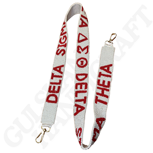 Northwestern State Demons Perlé Sac À Main Sangle Violet Blanc Chaîne Coton Personnalisable Haute Qualité Game Day Spirit Gear En Vrac - Product Image 6