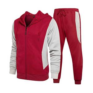 Survêtement personnalisé de qualité supérieure | Ensemble veste zippée et jogger | Logo de l'équipe imprimé/brodé | Vêtements de sport et de rue | Usine OEM/ODM - Product Image 3
