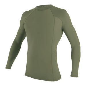Vêtement de compression personnalisé 2026, respirant, anti-UV, unisexe, noir, rashguard MMA, polyester et élasthanne de qualité supérieure - Product Image 1