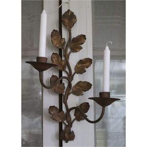 Candelabro de Metal Rústico Vintage con Asa, Candelabro de Bronce para Decoración del Hogar, Centro de Mesa para Bodas - Product Image 5