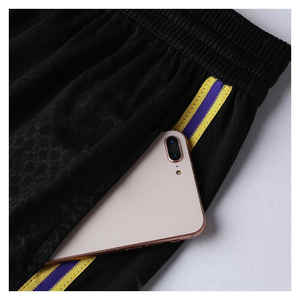 Pantalones cortos de algodón 100% de alta calidad para hombre con bolsillo para teléfono inteligente de secado rápido y transpirable para correr diario entrenamiento deportivo uso informal - Product Image 4