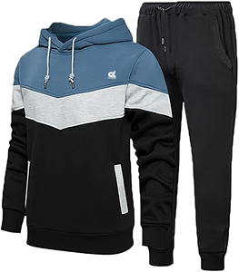 Survêtement à capuche pour homme au design personnalisable, qualité supérieure, 100% polyester, écologique, respirant, léger, grande taille - Product Image 2