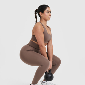Wholesale Yoga <b>Legging</b> Women <b>Leggings</b> for Fitness Crossover V Waisted Yoga Pants Sport Butt Lifting Workout Tights Woman - Product Image 6