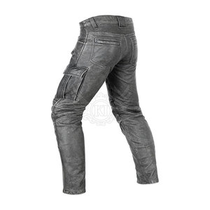 กางเกงหนังมอเตอร์ไซค์ขายดีจากโรงงาน ผลิตในคุณภาพเยี่ยม ขายส่ง - Product Image 2