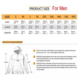 Sudadera con capucha personalizada, transpirable, impresa, sublimación, al por mayor - Product Image 4