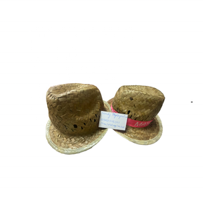 Usine Vintage étoiles rayures paille Cowboy chapeau pour unisexe quotidien décontracté fête événement nouvel an chapeau accessoires - Product Image 4