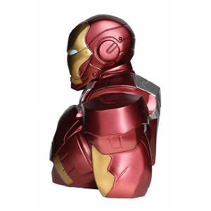 Buste de Iron Man Marvel Deluxe de haute qualité, tirelire en PVC et plastique avec fonction de rangement de pièces en métal, idéal pour cadeaux et promotions - Product Image 1