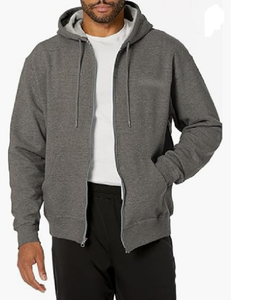 Sudaderas y sudaderas de invierno de punto para hombre de talla grande de Bangladesh Patrón sólido Anti-Shrink Anti-Arrugas Características sostenibles - Product Image 4