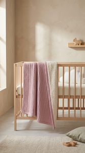 Custom Knitted European Style Baby <b>Blanket</b> 100% Organic Cotton Animal/Dot/Striped/Cartoon Newborn <b>Swaddling</b> Wrap Soft Foldable - Product Image 4