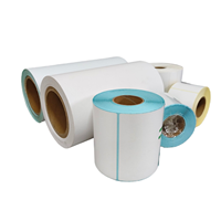 Etiqueta Adhesiva Térmica para Códigos de Barras, para Logística de Almacén, Envío Exprés, Etiqueta de Guía de Envío, Tamaño Personalizado, Duradera, Ecológica