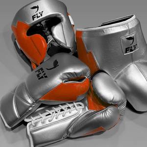 Ensemble de gants de boxe Fly Training Sparring en cuir professionnel neuf, fabriqué sur mesure, super confortable, dernier modèle, ensembles de boxe Fly - Product Image 3