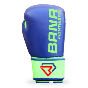 Gants de boxe BANA FIGHT WEAR 2024 de haute qualité, vente en gros, logo personnalisé, gants de boxe à doigts entiers, légers, en PU + éponge - Product Image 2
