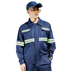 Safety Work Wear Professional Workwear work clothes Safety Uniforms canvas workwear jacket for environmental sanitation
