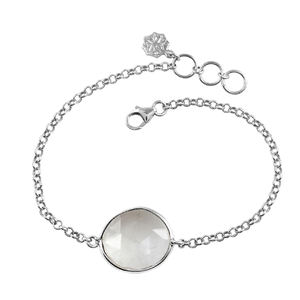 สร้อยอัญมณีสีม่วงอเมทิสต์เงินสเตอร์ลิงสำหรับ925 - Product Image 4