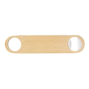 Apribottiglie Personalizzato Polesella in Legno e Acciaio, Gadget Unici - Product Image 1