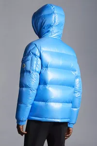 OEM personalizado bordado cálido fino soporte de cuello para hombre primavera impermeable de alta calidad acolchado chaqueta acolchada - Product Image 5
