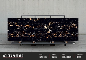 Carreaux de grande dalle Taille très durable 800X2400 MM Royal Elegant Design populaire pour le revêtement de sol et de mur Céramique Porcelaine - Product Image 2