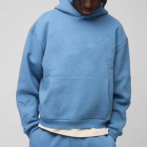 Sweat à capuche personnalisé avec logo imprimé pour hommes, service ODM, 450 GSM, sweat à capuche lourd pour hommes, sweat à capuche chaud pour l'hiver - Product Image 5