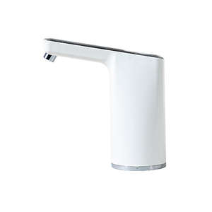 Bomba de Agua Eléctrica Recargable por USB, Dispensador de Agua Portátil de Plástico con Soporte, Bomba de Agua Fría para Exteriores, Coche, Hotel, Escritorio, con Batería - Product Image 4