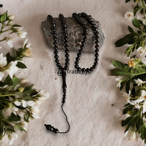 ไม้ขัดธรรมชาติ tasbih Mala ออกแบบด้วยมือของขวัญทันสมัยสำหรับพิธีกรรมการอธิษฐานและการทำสมาธิโดย tradebyd - Product Image 3